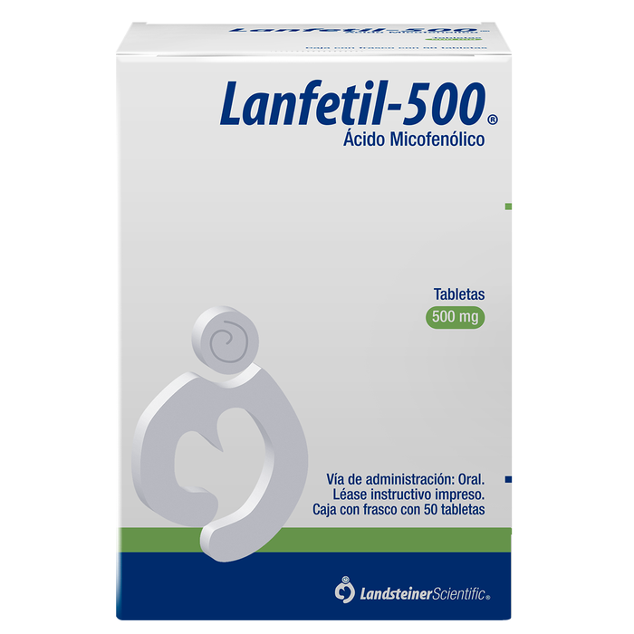 Lanfetil 500mg Con 50 Comprimidos